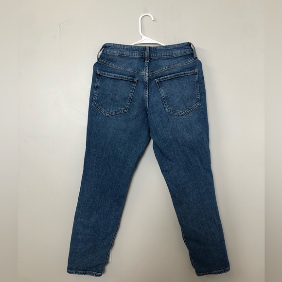 Old Navy dark blue ripped jeans. Size small. - Picture 6 of 6
